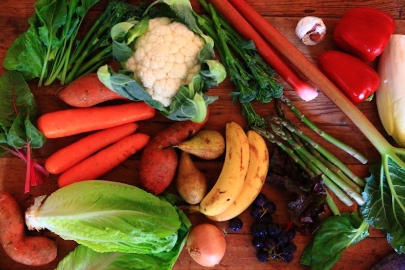 多攝取對身體有益的蔬果，能讓身體老得更健康。