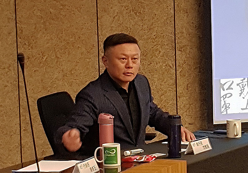 圖／金寶電子總經理沈軾榮。毛凱恩攝