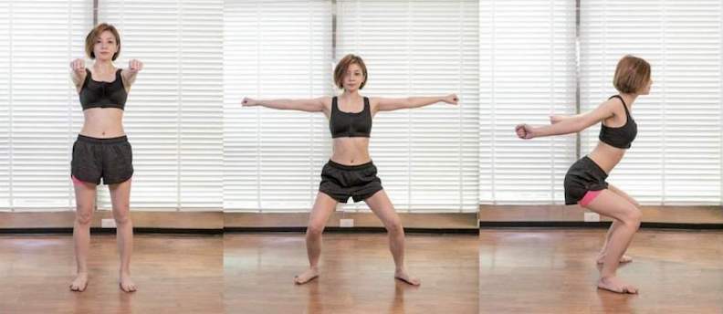 核心肌肉群腹部運動。