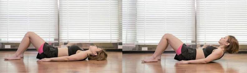 腹部捲曲訓練腹直肌。