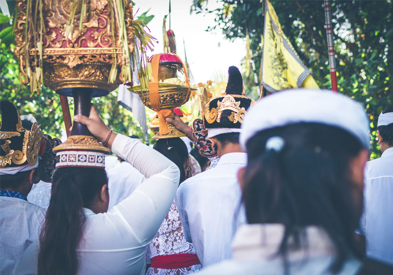 圖／每年3月間的峇里島新年（Nyepi）。pexels