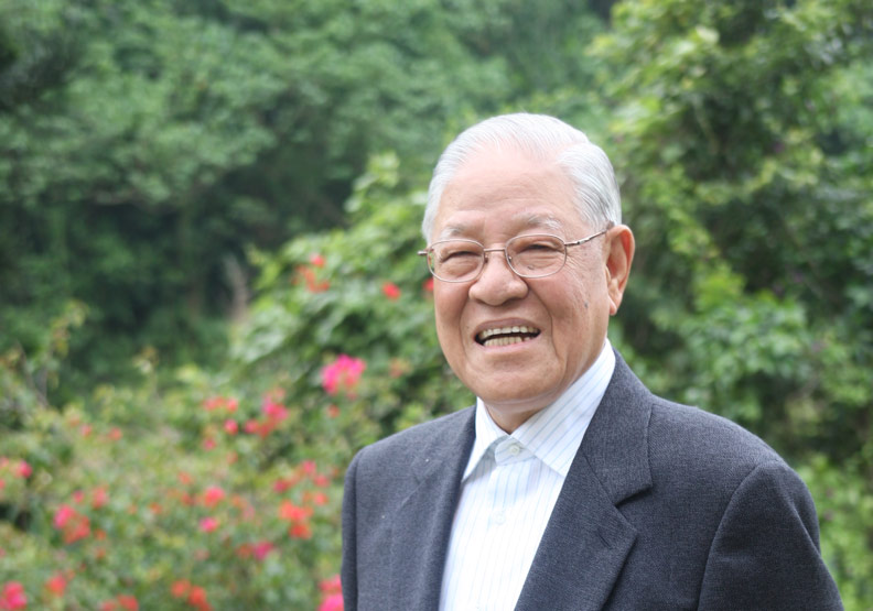 圖／前總統李登輝。陳之俊攝