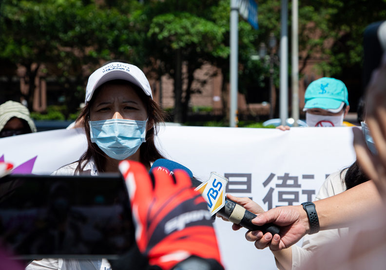 抗議民眾。