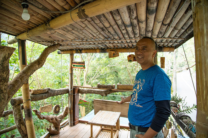 土坂部落的Talem 小米學堂。