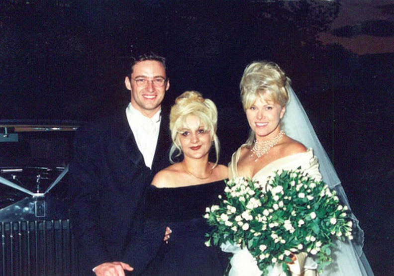 休傑克曼和黛博拉當年的結婚照