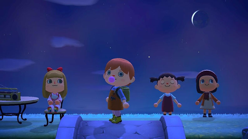 與真實世界的朋友連線互動;網友提供。