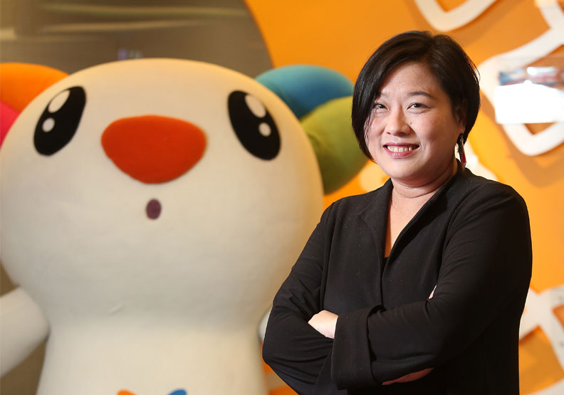 悠遊卡公司董事長兼總經理陳亭如,組成快打部隊,短短半年間就開發出悠遊付App。張智傑攝