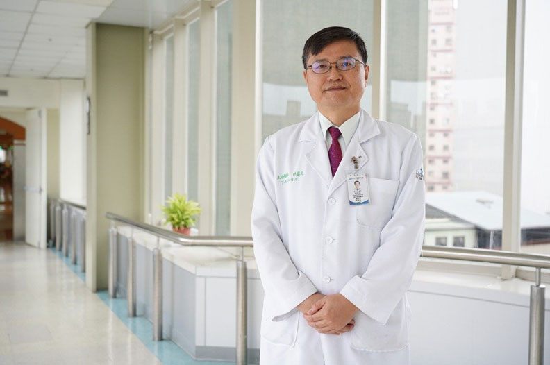 聯新國際醫院腎臟科主任林盈光;聯新國際醫院提供。