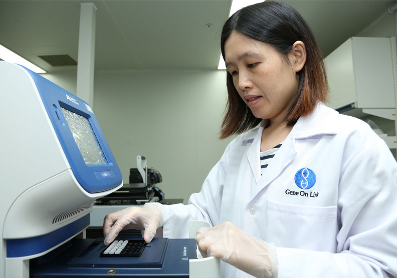 金萬林SARS-CoV-2 detection kit 是以RT-PCR為平台的核酸檢測技術。張智傑攝