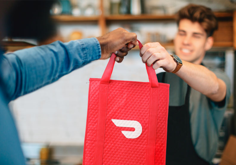 圖／美國新創產業DoorDash。資料照片