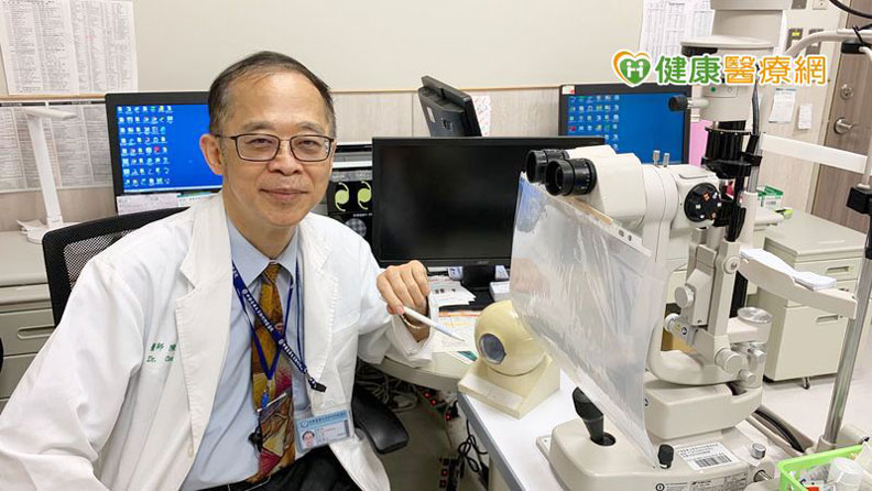 中國醫大新竹附醫眼科主任陳瑩山。
