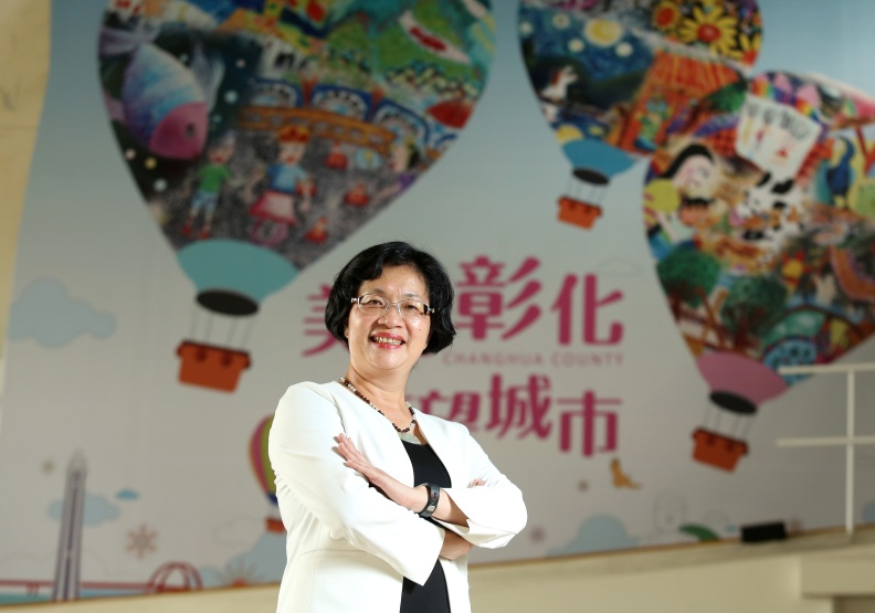 圖／彰化縣長王惠美。張智傑攝