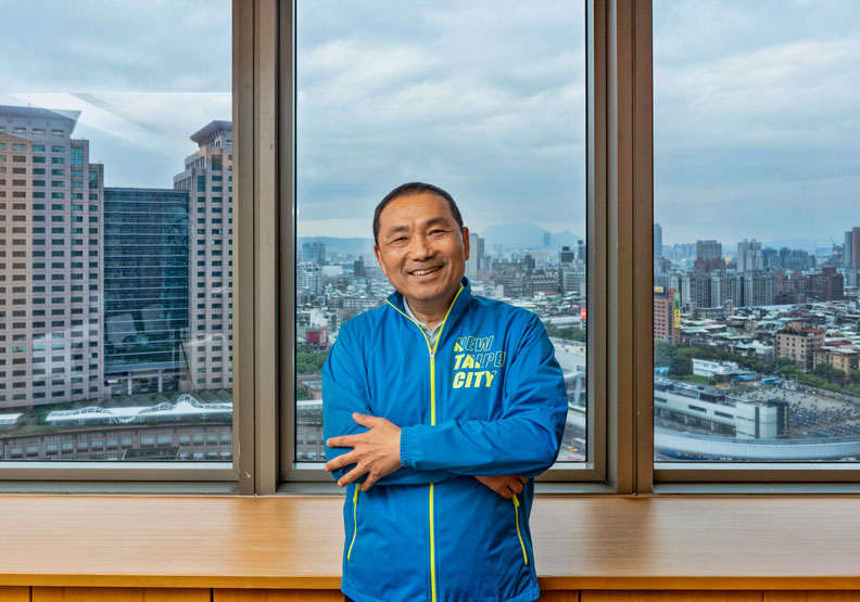 新北市長侯友宜。賴永祥攝