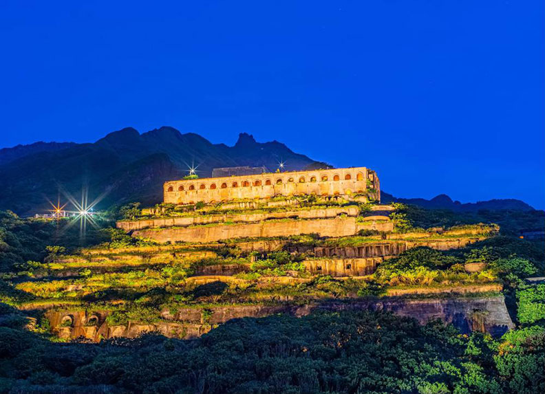 新北九份十三層遺址。取自ntpc。