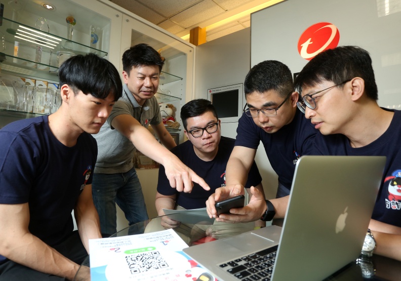 趨勢科技的工程師團隊,研發出「防詐達人」。