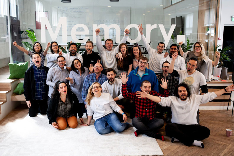 Memory 的團隊。取自Tech Crunch