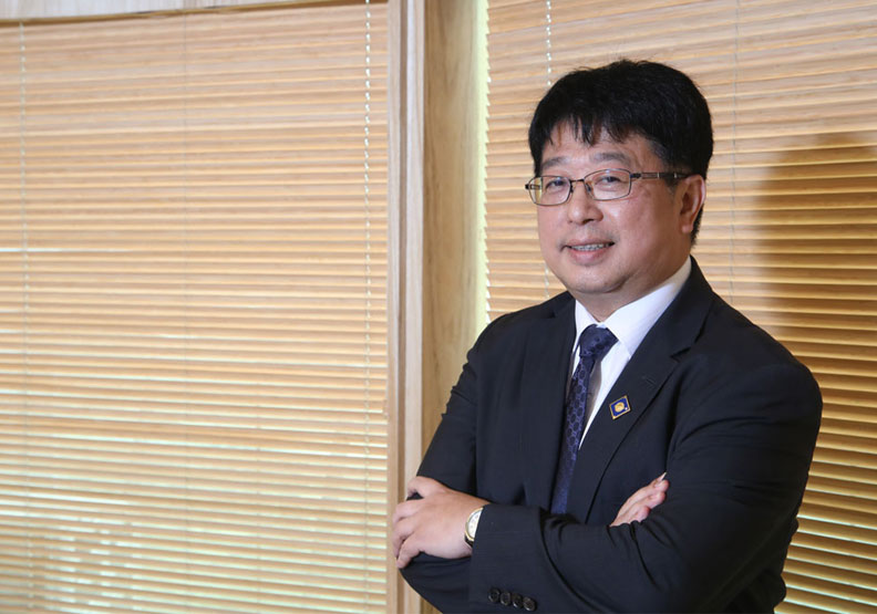 圖／瑞助營造董事長張正岳。蘇義傑攝