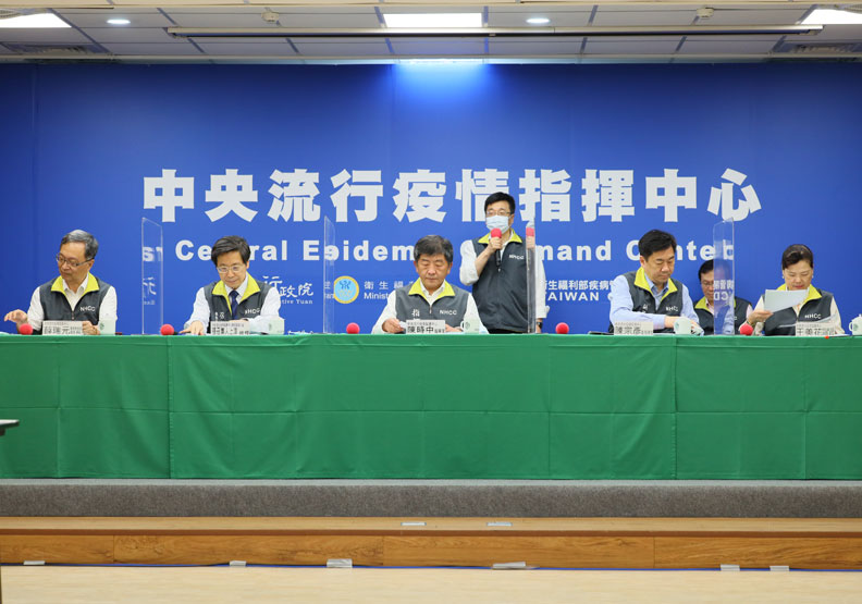 所有防疫資訊依中央流行疫情指揮中心公告為準;中央流行疫情指揮中心提供。