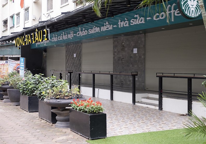 因為疫情而關閉的店家