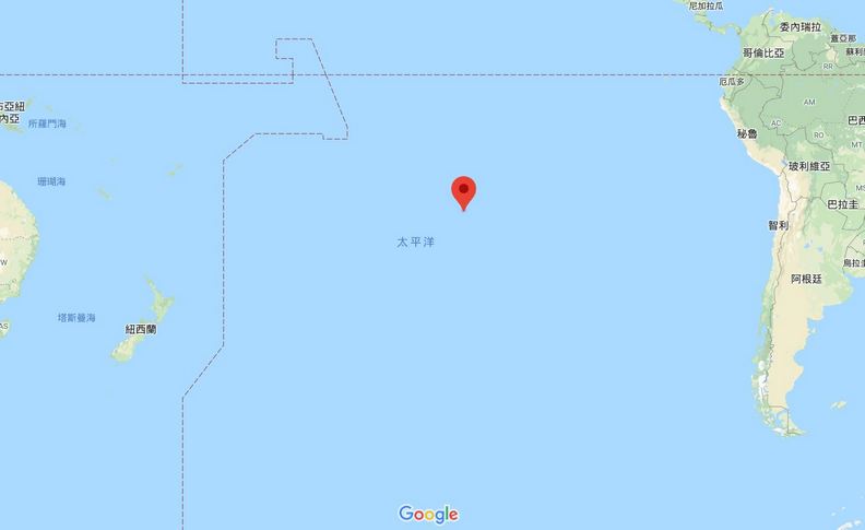 亨德森島的地理位置十分偏僻