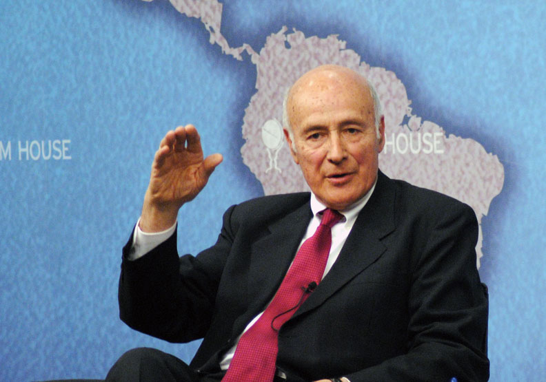 哈佛大學傑出教授約瑟夫.奈伊 (Joseph S Nye Jr.)。Flickr by Chatham House