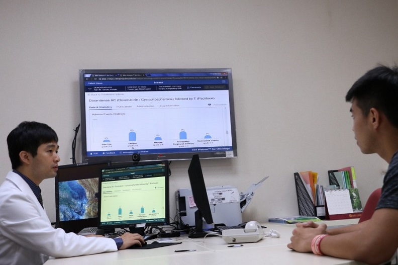 臺北醫學大學在2017年7月率先引進IBM Watson for Oncology（簡稱WFO）AI癌症輔助治療系統
