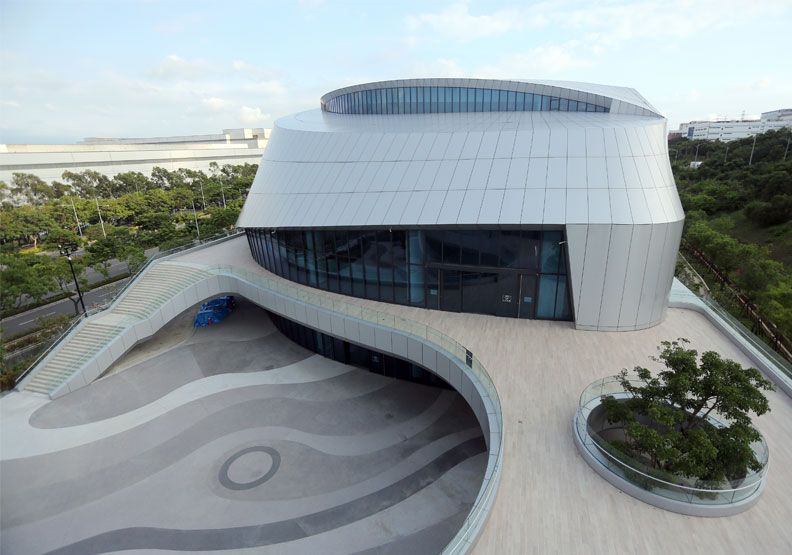 巨大集團自行車文化探索館。張智傑攝