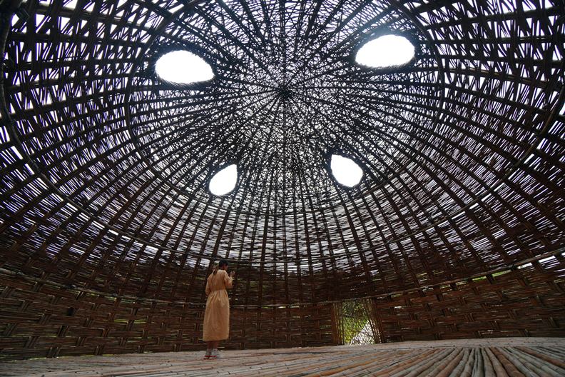 在家關太久了嗎?不妨到勤美學大口「森」呼吸。