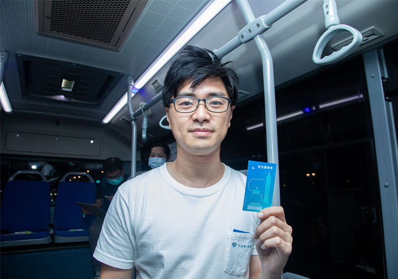 台灣智慧駕駛公司執行長沈大維。池孟諭攝