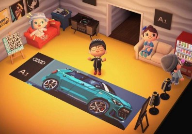 奧迪駛進《動物森友會》 邀玩家線上賞車