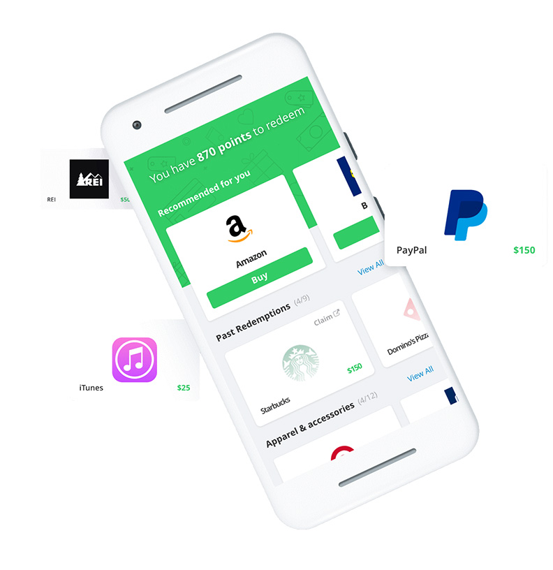 Bonusly的獎品目錄。取自Bonusly