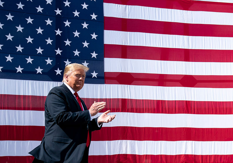 圖／美國總統川普。Flickr by The White House