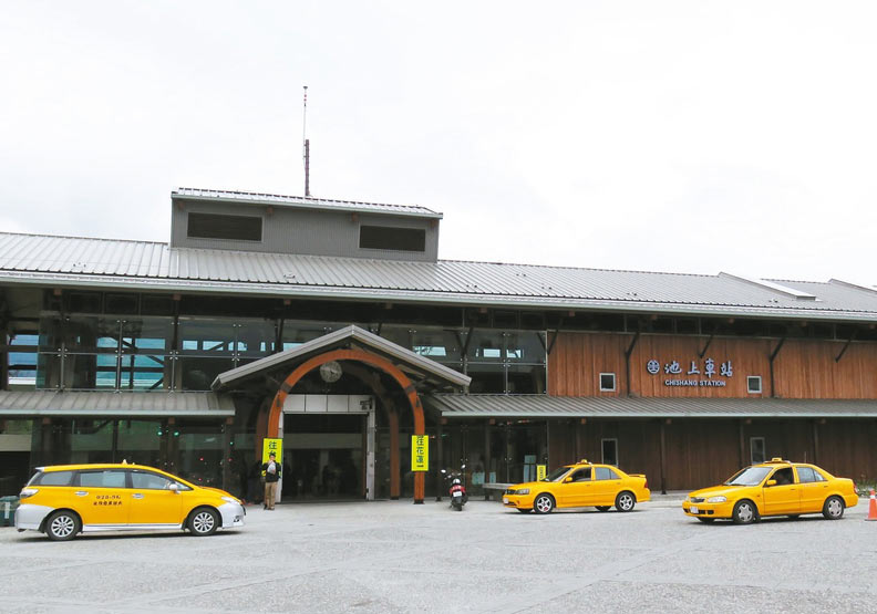台東的池上車站。