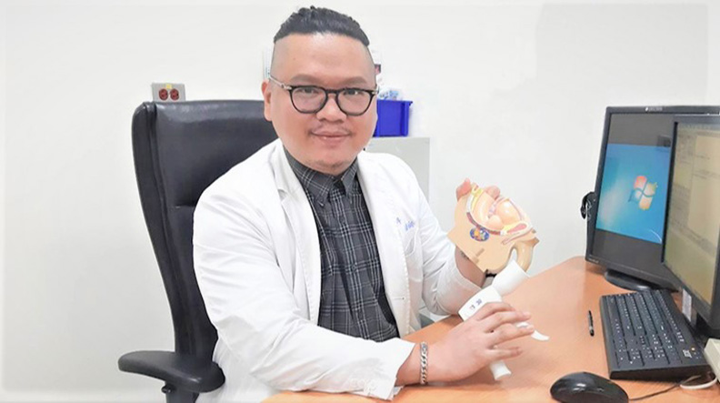 雙和醫院泌尿科醫師高偉棠;高偉棠醫師提供。