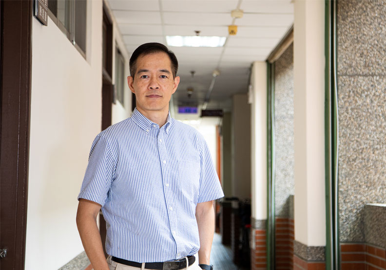 圖／台大國際企業學系教授吳學良。池孟諭攝