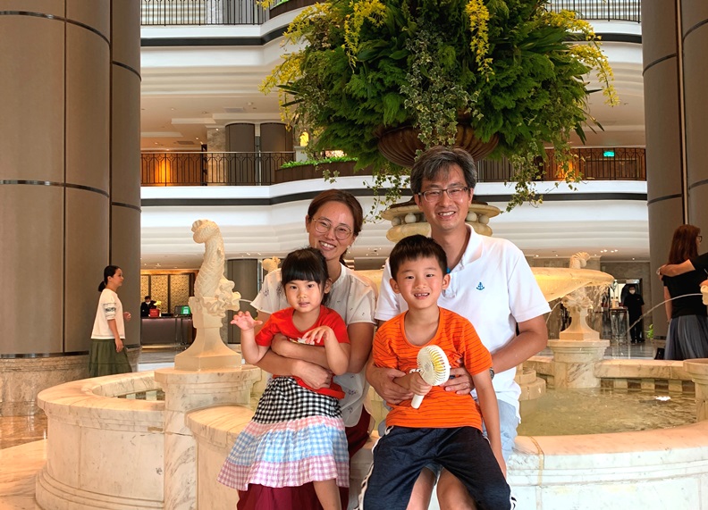 對家人跟對臺灣這塊土地的情感，是王繼娟與先生離開美國回臺的最大原因，希望能為下一代貢獻所學。照片提供：王繼娟。