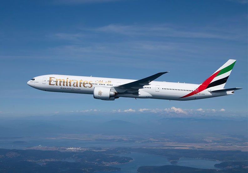 圖／阿聯酋航空驚傳將裁員9000人。Emirates臉書