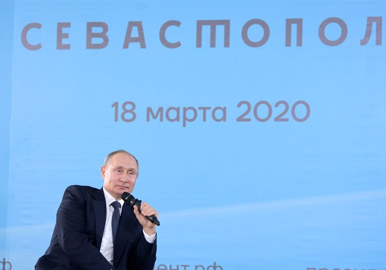 俄羅斯總統普丁。取自President of Russia