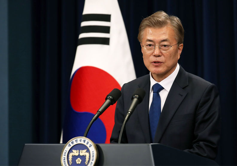圖／南韓總統文在寅砸近4兆元推行「南韓新政」。Flickr by Republic of Korea