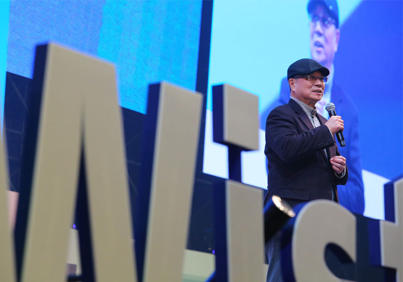 緯創董事長林憲銘。賴永祥攝