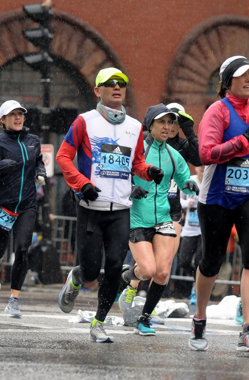 在惡劣天氣的挑戰下，郭瑞祥仍然成功完成波馬，一圓夢想。