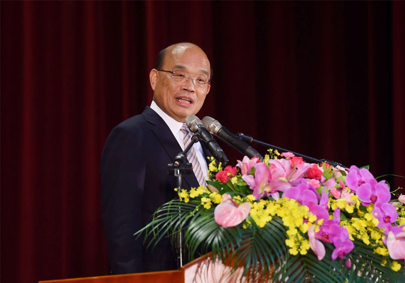 圖／行政院長蘇貞昌。取自中華民國行政院臉書