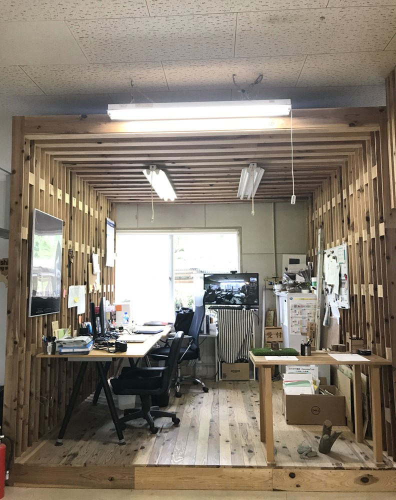 Valley Satellite Office Complex是神山町的Co-working space,由廢棄的縫紉工廠改造而成。