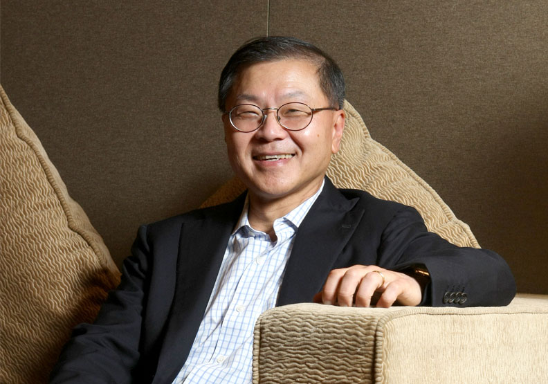 華裔科學家、愛滋病雞尾酒療法發明人何大一。張智傑攝