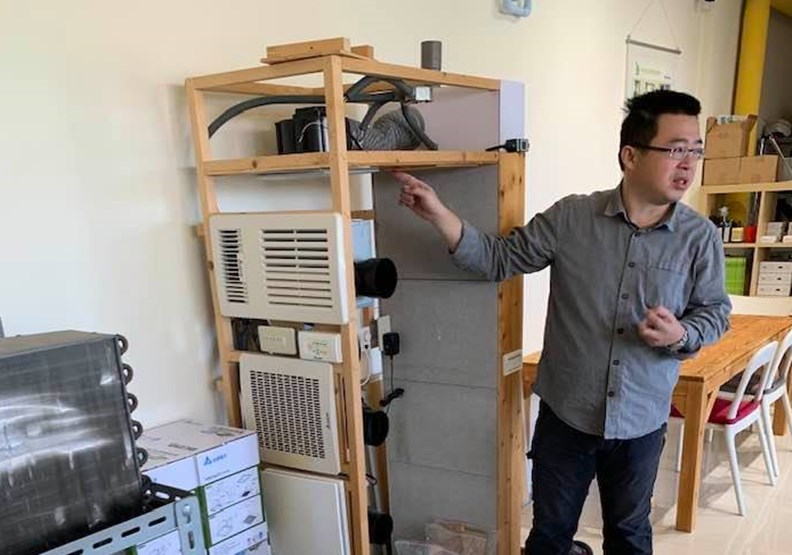 擅長節能改造的「綠適居協會」理事長邱繼哲。