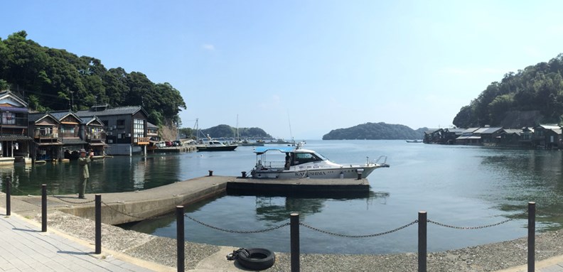 位於丹後半島的最美漁村伊根町。