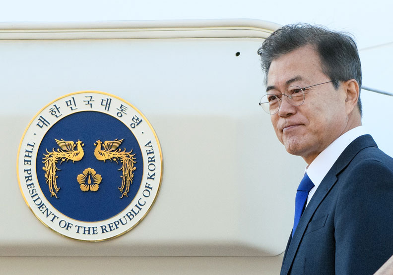 圖／南韓總統文在寅因不斷上漲的房價引發民怨。Flickr by Republic of Korea