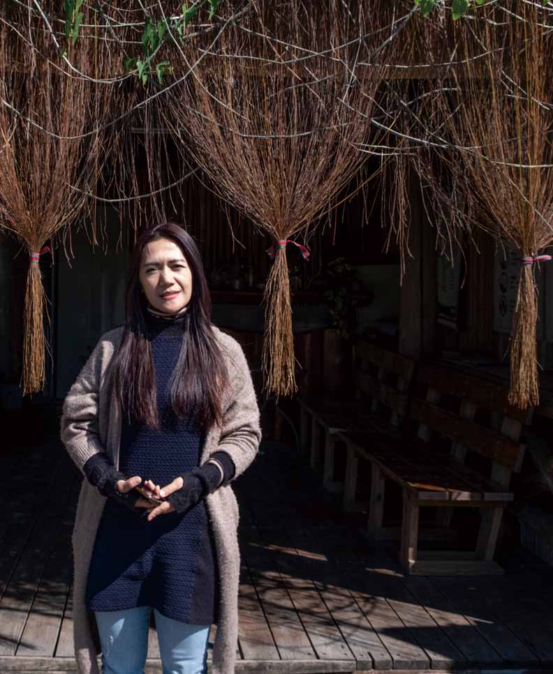 嘉義阿里山茶山社區發展協會秘書田佳玲。