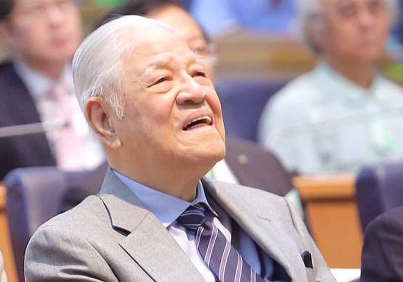 前總統李登輝，陳之俊攝。