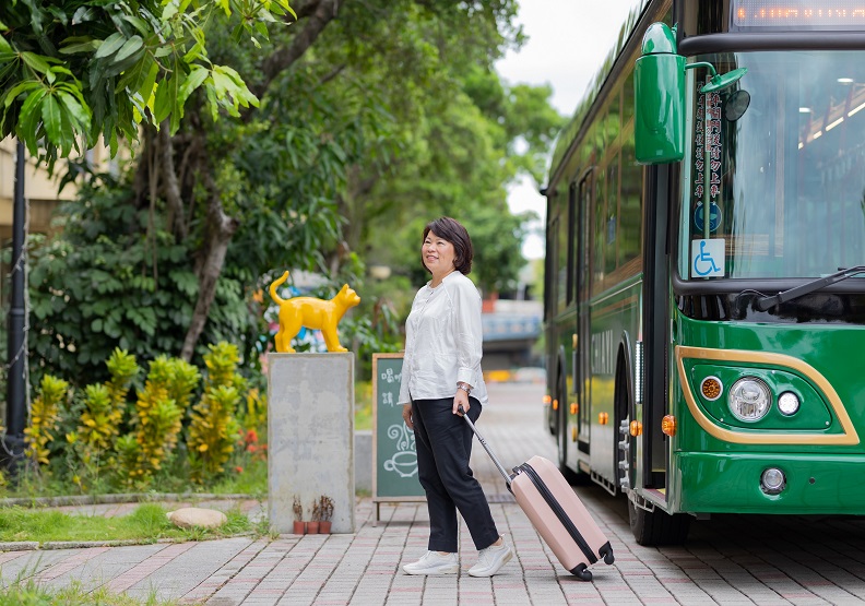 圖 / 嘉義市長黃敏惠歡迎全國民眾，共同感受嘉香味。